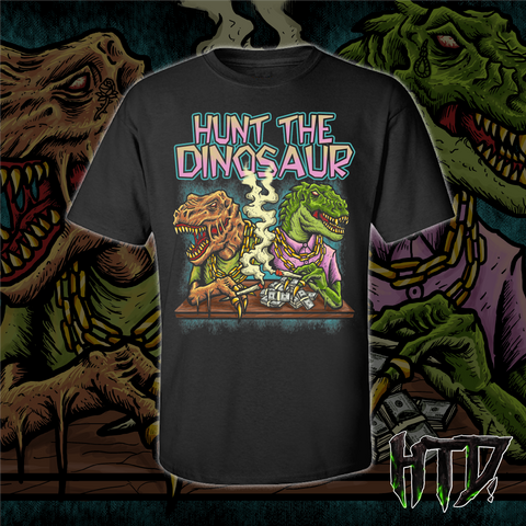 Hunt The Dinosaur Gangster Dino Tee